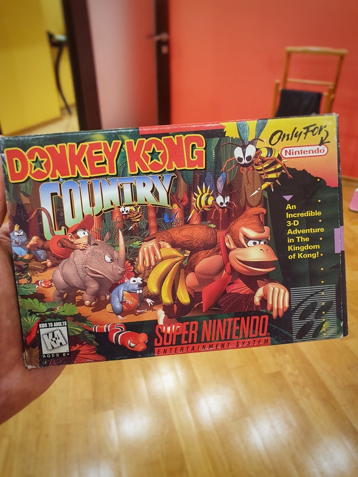 ������������ �������� Donkey Kong Country ��� SNES