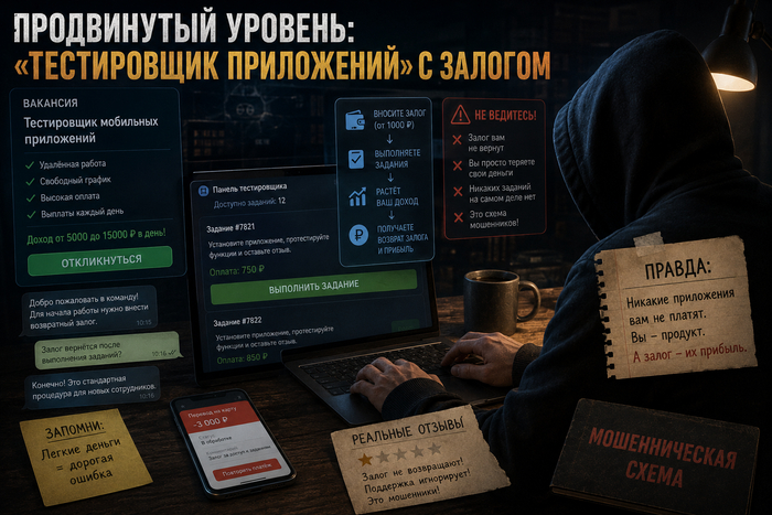 Как я искал удаленную подработку и чуть не устроился тестировщиком к мошенникам: разбор изнутри 2