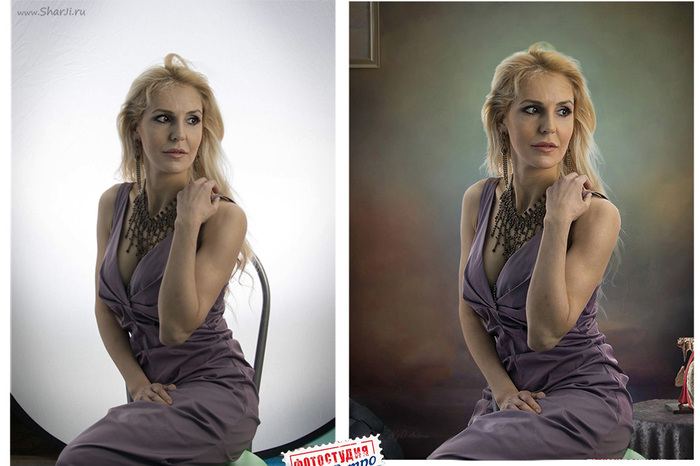 ������� �� � ����� Photoshop