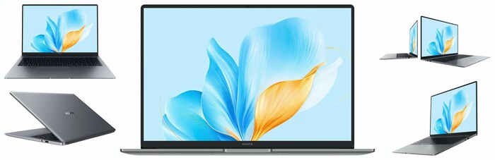 16″ ������� Honor MagicBook X16, BRG-7611, 1920x1200 IPS, Intel Core I7-13620H (2.4 ���), RAM 16 �� LPDDR4�, SSD 1024 ��, Intel UHD Graphics, Windows 11 Pro + MS Office Pro, �����������, ������� ���������