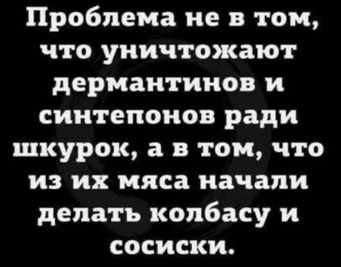 Дермонтины и синтепоны...