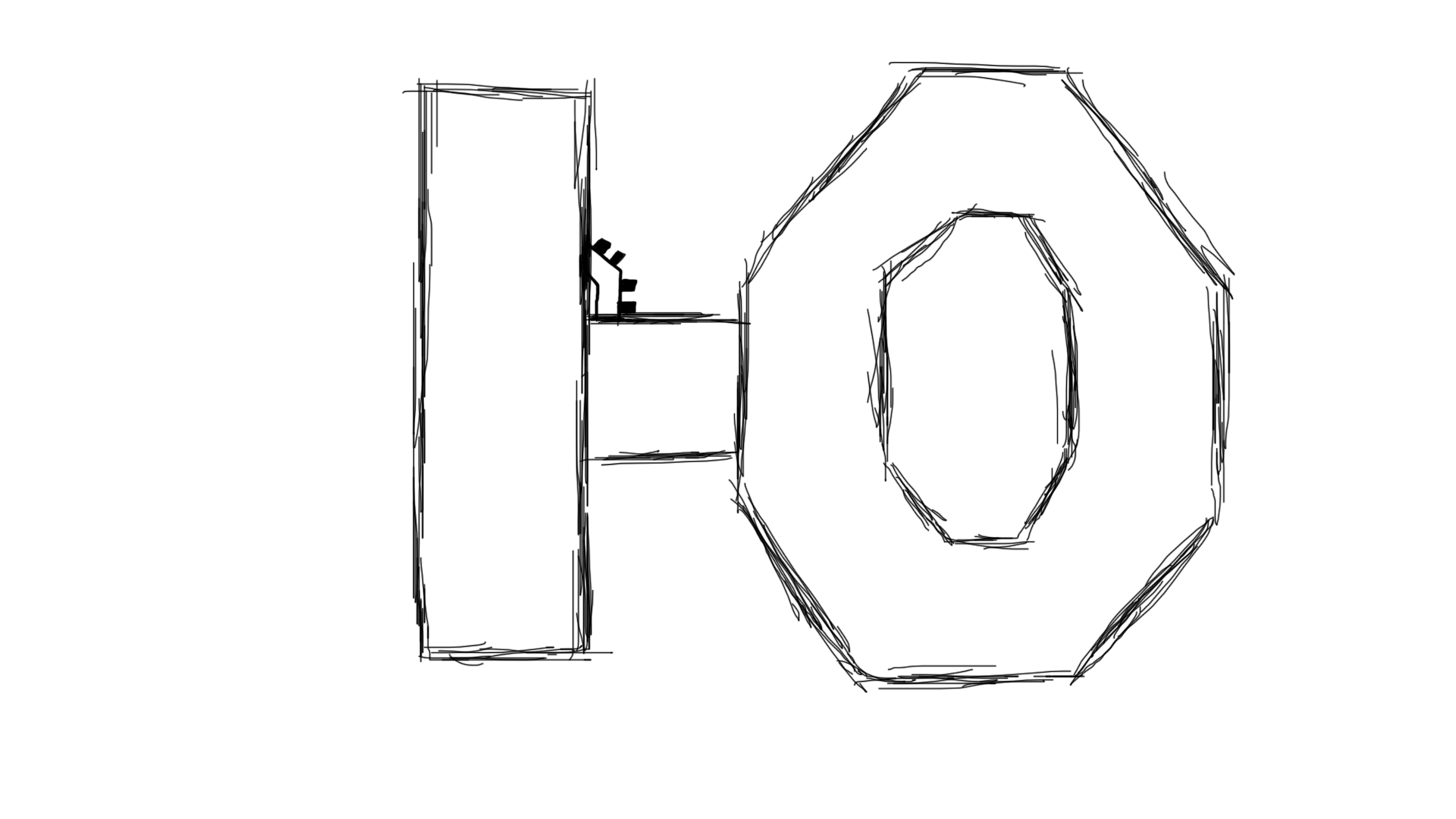 Conceptual Alphabet and Numbers (Nightmare Weekdays) - Series HalfLife, My, Concept Art, Concept, Alphabet, Design, Graphic design, Graphics, Style, Letters, Numbers, Drawing, Font, Typography, Longpost