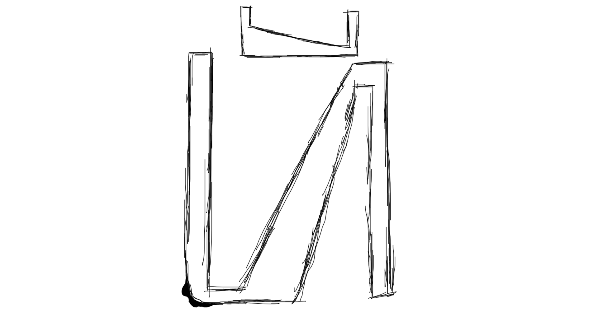 Conceptual Alphabet and Numbers (Nightmare Weekdays) - Series HalfLife, My, Concept Art, Concept, Alphabet, Design, Graphic design, Graphics, Style, Letters, Numbers, Drawing, Font, Typography, Longpost