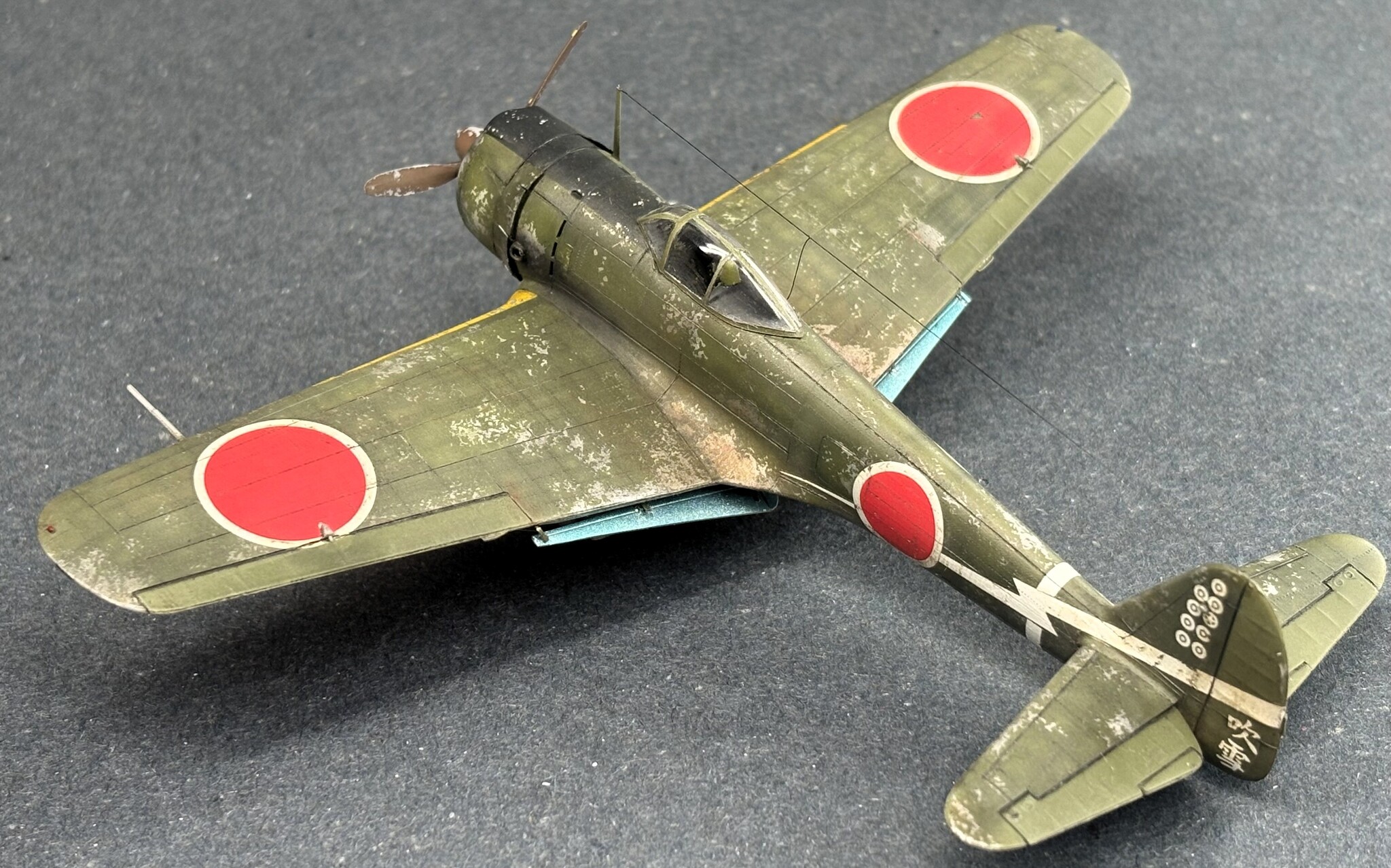 Nakajima Ki-43 Hayabusa (1/72 Hasegawa) - Series Nakajima Ki43 Hayabusa 172 Hasegawa, My, Collection, Japan, Airplane, Scale model, Modeling, Stand modeling, Collecting, Scale models, Military equipment, Painting, Long, Military history, Fighter, Painting miniatures, Japanese, Military aviation, Longpost