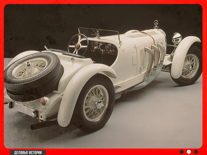 Mercedes-Benz SSK (Super Sport Kurz) 1928 года, разработанный Фердинандом Порше
