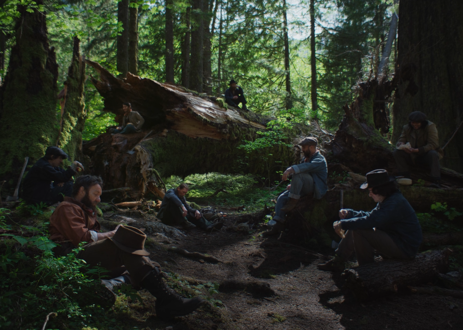 Train Dreams (2025) | 8/10 | The train of time goes on its way. We are just its dreams. - Series Emotionally about cinema, My, Longpost, Review, I advise you to look, Drama, Joel Edgerton, Felicity Jones, Netflix, Screen adaptation