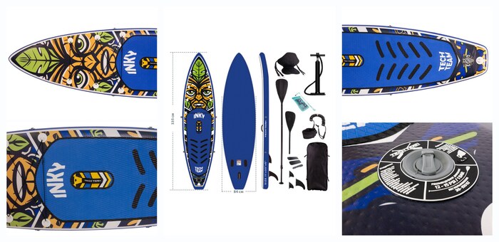 ������� Tech Team INKY (335x84x15 ��) �������� ����������� sup board (������� � ���������), �����