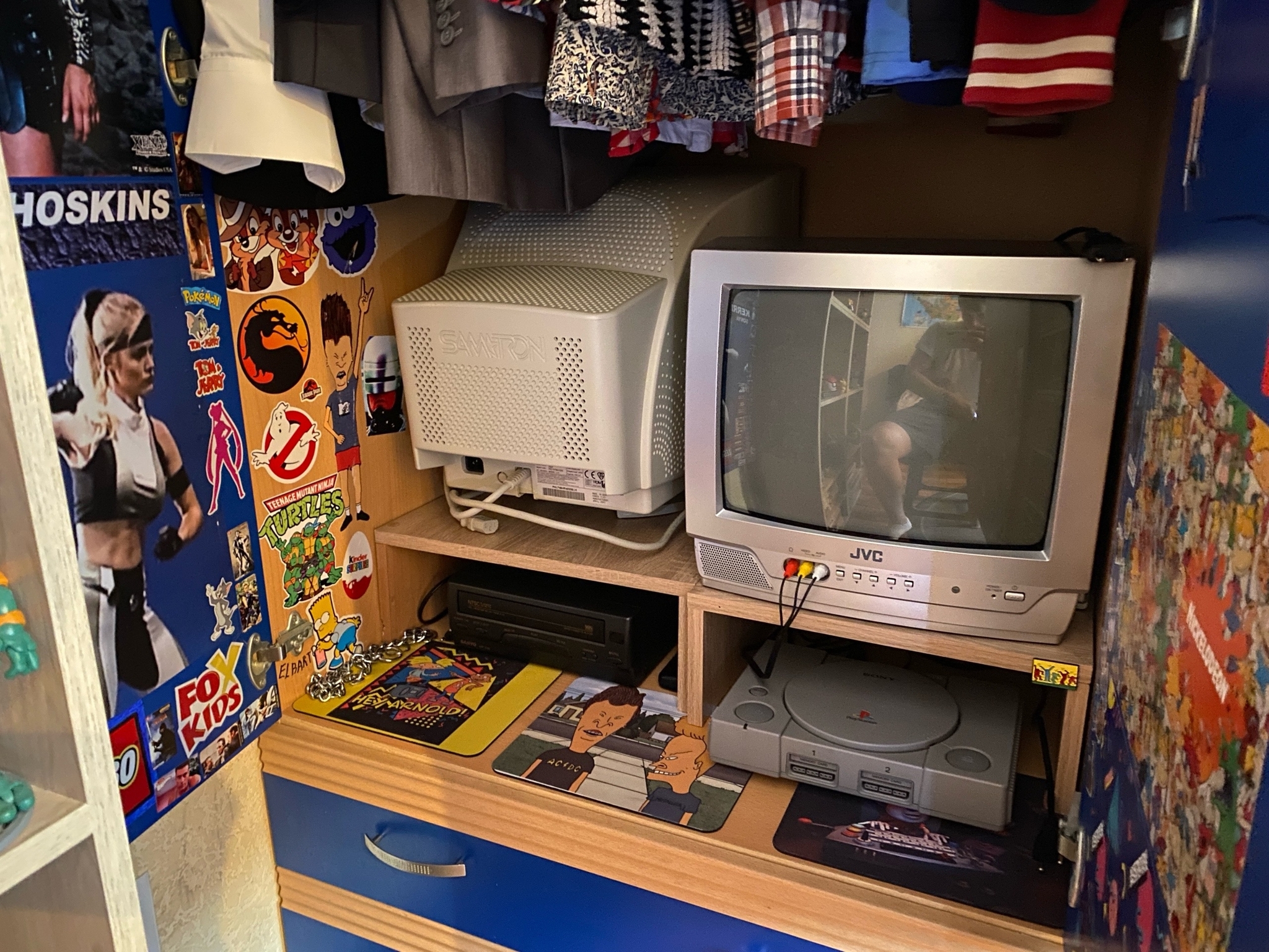 My retro gaming setup! - Retro, Collecting, Computer games, Collector, Retro Games, Nostalgia, Collection, 90th, Old school, Childhood of the 90s, 2000s, Playstation, Nintendo, Sega, Figurines, Consoles, Dendy, Game console, VHS, VKontakte (link), Longpost