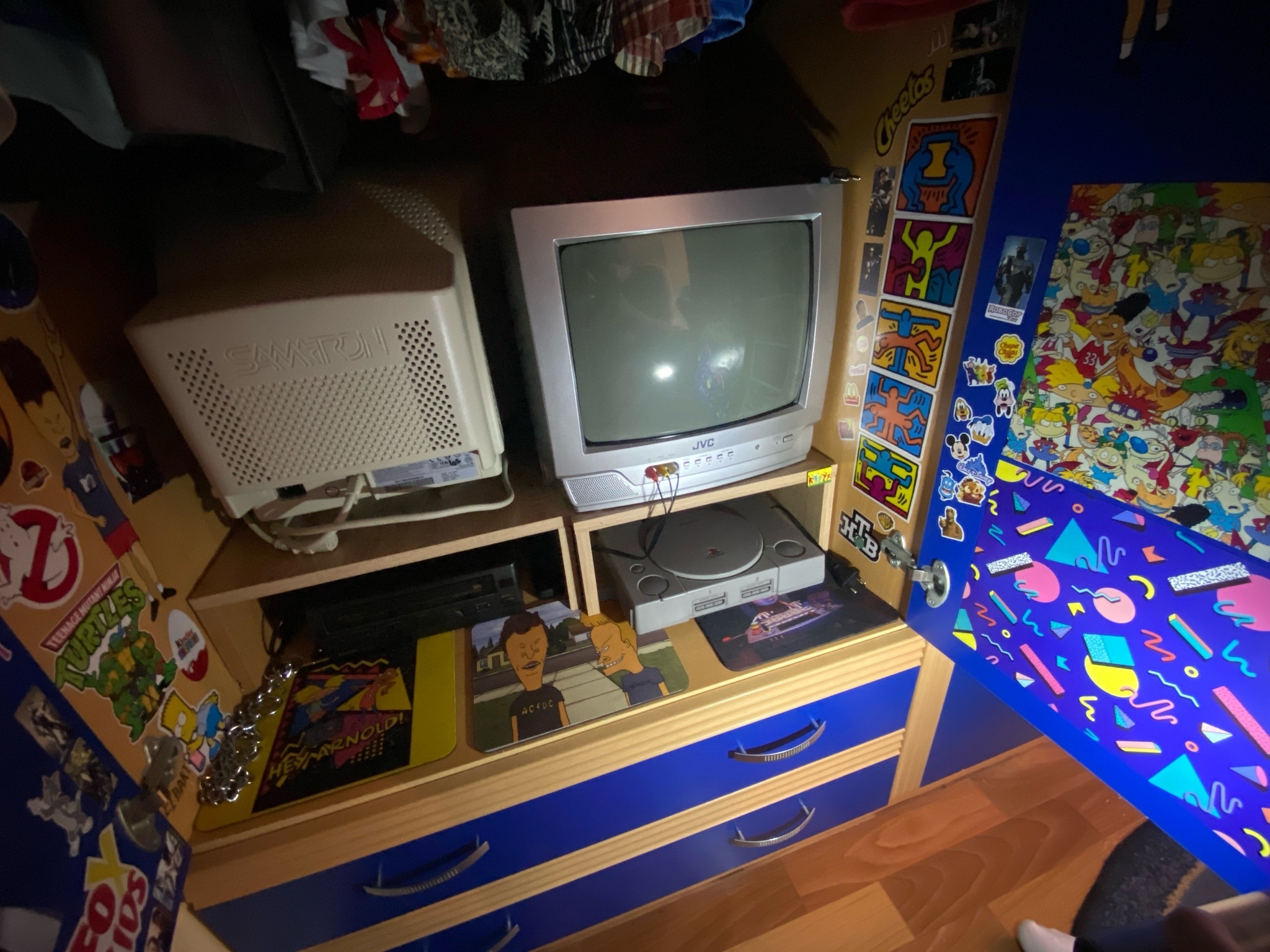My retro gaming setup! - Retro, Collecting, Computer games, Collector, Retro Games, Nostalgia, Collection, 90th, Old school, Childhood of the 90s, 2000s, Playstation, Nintendo, Sega, Figurines, Consoles, Dendy, Game console, VHS, VKontakte (link), Longpost
