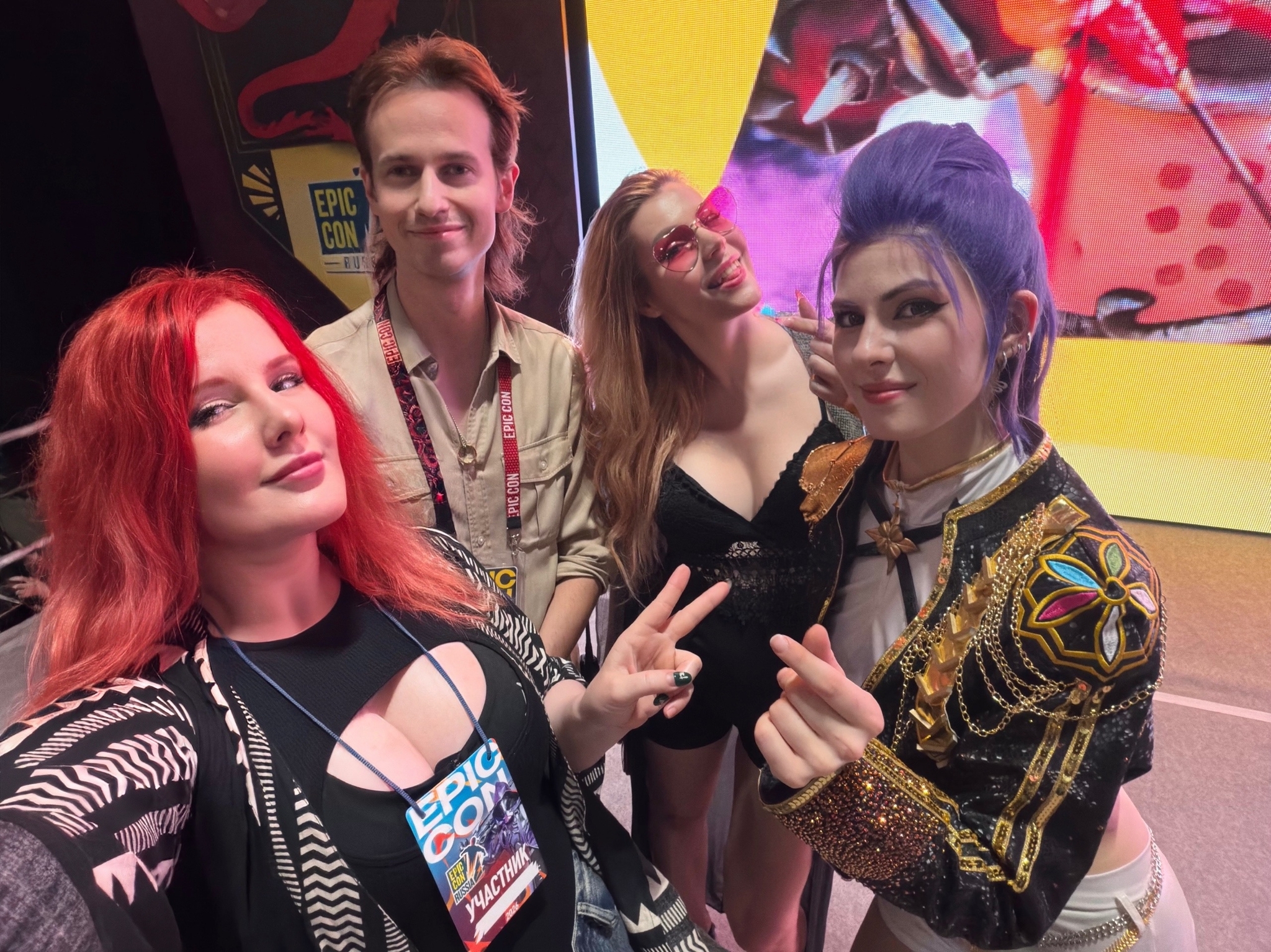 Epic Con Saint Petersburg this weekend - My, Cosplay, Girls, Event, Video, Video VK, Short videos, Longpost, Series All kinds of activities