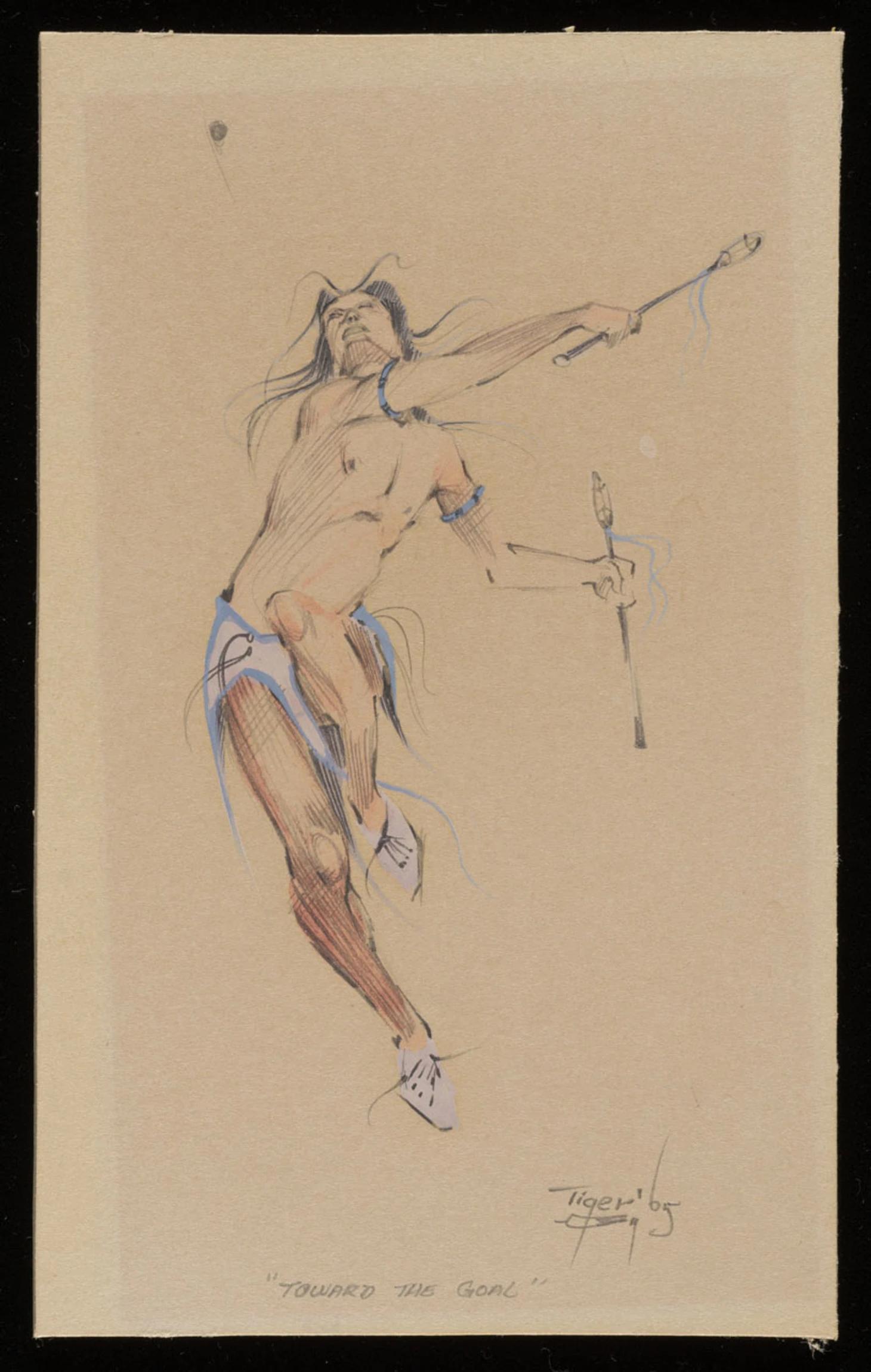 Lacrosse and stickball in art: painting, graphics - Series Lacrosse in Russia, My, Lacrosse, Painting, Art, Longpost
