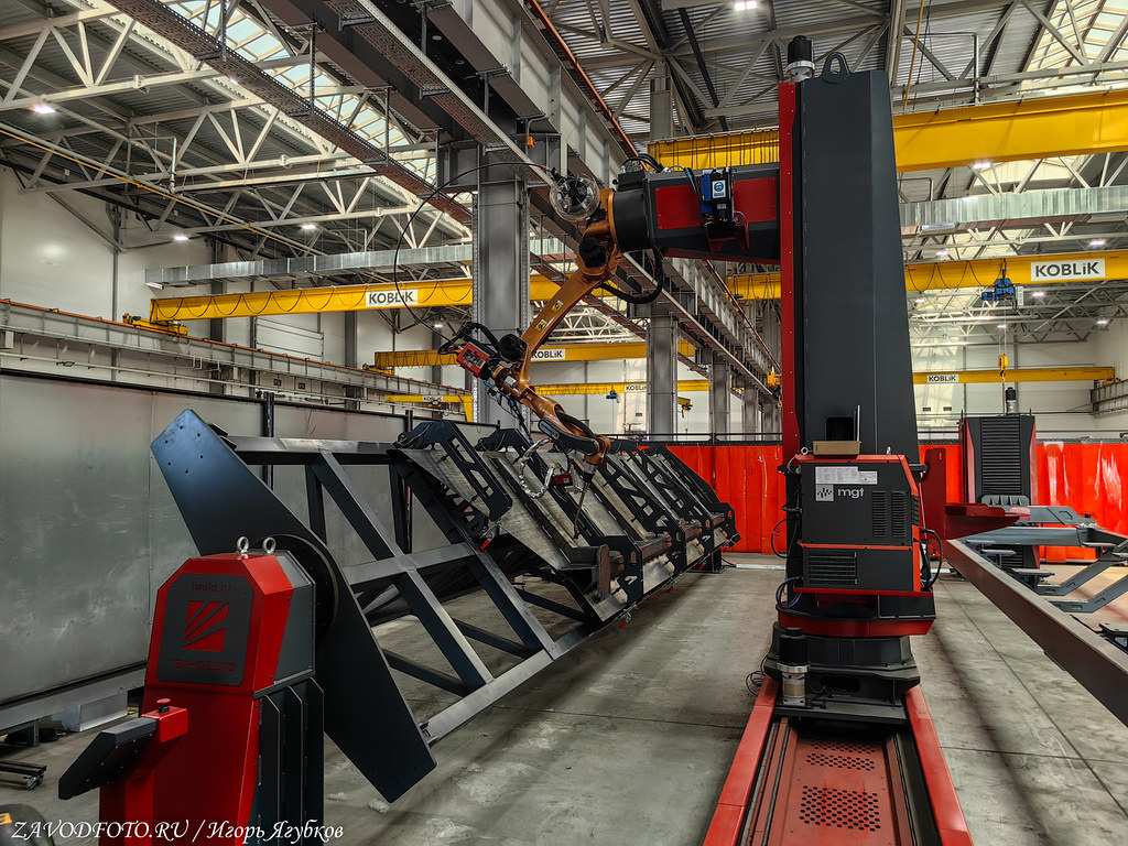 What is the new KOBLiK GROUP plant in Voronezh like, where they make semi-trailers for agriculture (part 2)? - Series My Industrial Reports  MECHANICAL ENGINEERING, My, Factory, Import substitution, Russian production, Industry, Production, Video, Rutube, Longpost