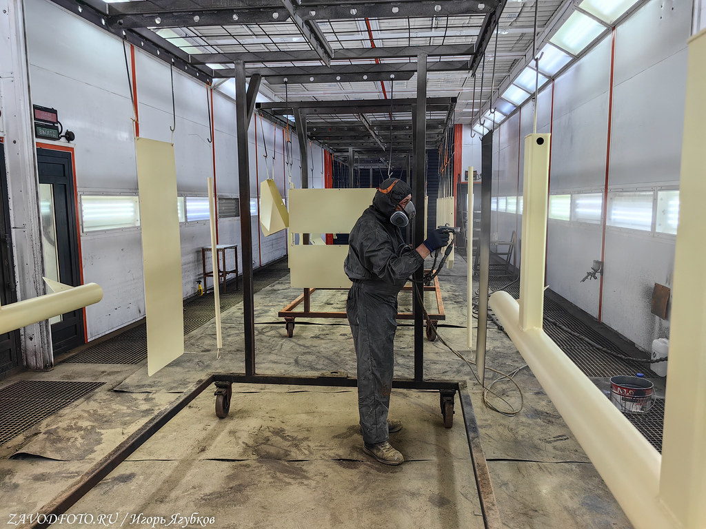 What is the new KOBLiK GROUP plant in Voronezh like, where they make semi-trailers for agriculture (part 2)? - Series My Industrial Reports  MECHANICAL ENGINEERING, My, Factory, Import substitution, Russian production, Industry, Production, Video, Rutube, Longpost