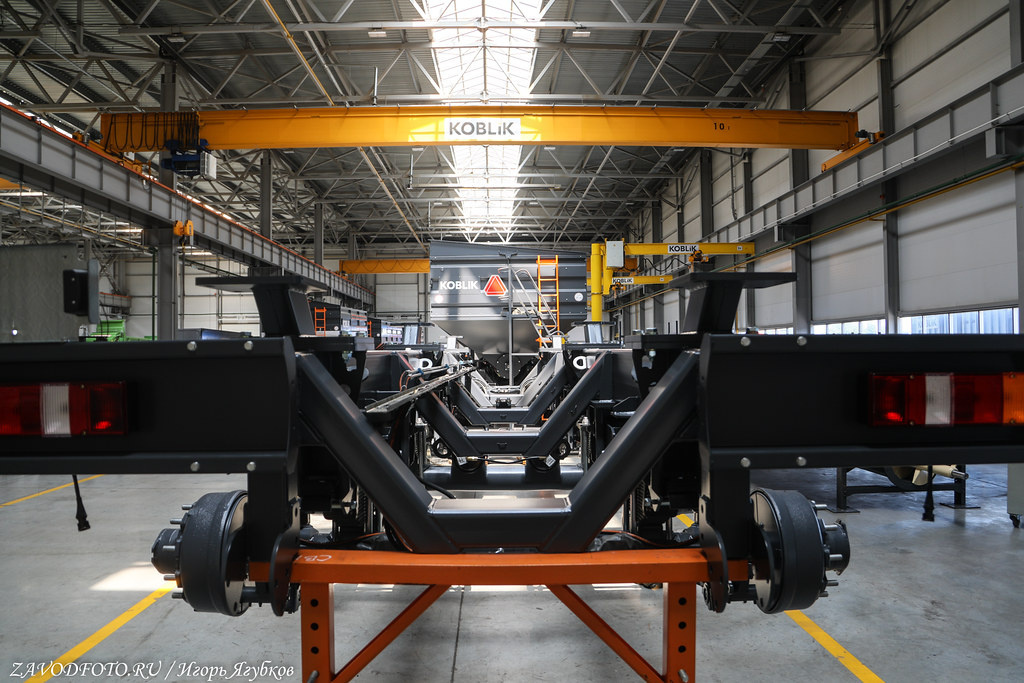 What is the new KOBLiK GROUP plant in Voronezh like, where they make semi-trailers for agriculture (part 2)? - Series My Industrial Reports  MECHANICAL ENGINEERING, My, Factory, Import substitution, Russian production, Industry, Production, Video, Rutube, Longpost