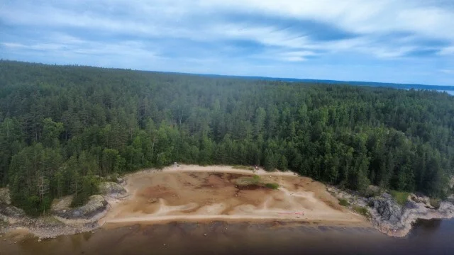 Journey through Karelia. Chapter 1: Ladoga Skerries. Part 3 - My, Skerries, Ladoga, Lake, Alloy, Kayak, Australian shepherd, Island, Hike, Longpost