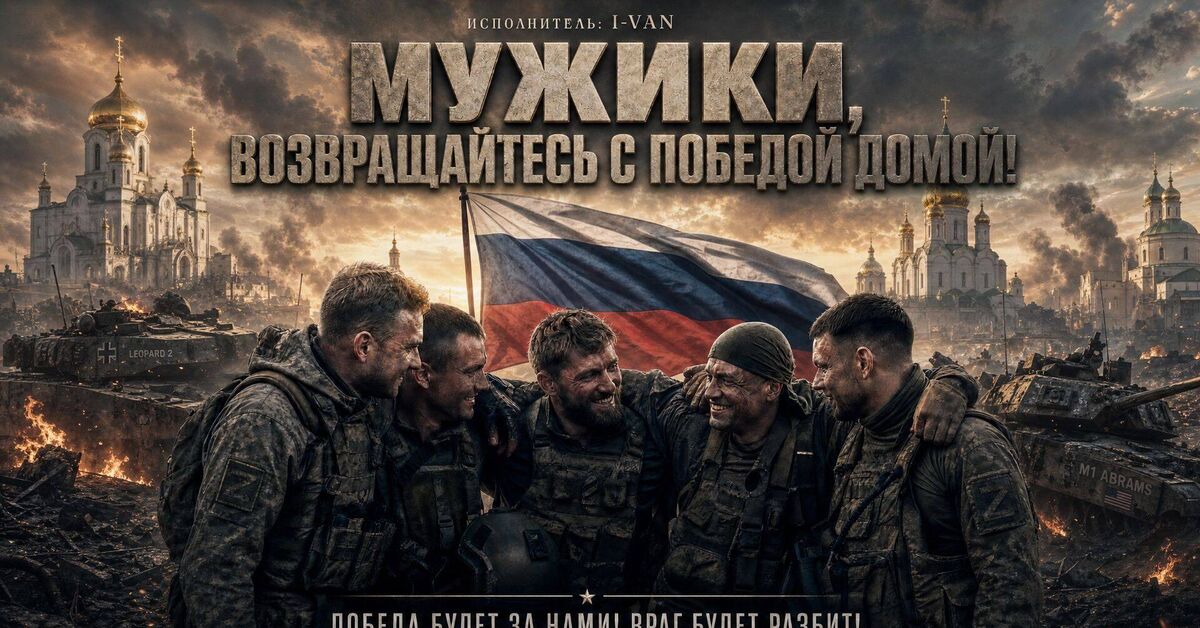 Мужики, возвращайтесь с победой домой! - Серия Песни IVan, Моё, Контент нейросетей, Rutube, Победа, Песня, Нейромузыка, Suno, Клип, Видео, Длиннопост, Русский рок