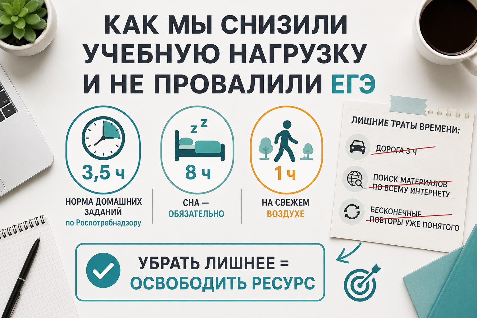 How we reduced the academic workload and avoided failing the Unified State Exam - Motivation, Emotional burnout, Success, Unified State Exam, School, Education, Graduates, Education, High school students, Company Blogs, Longpost, 