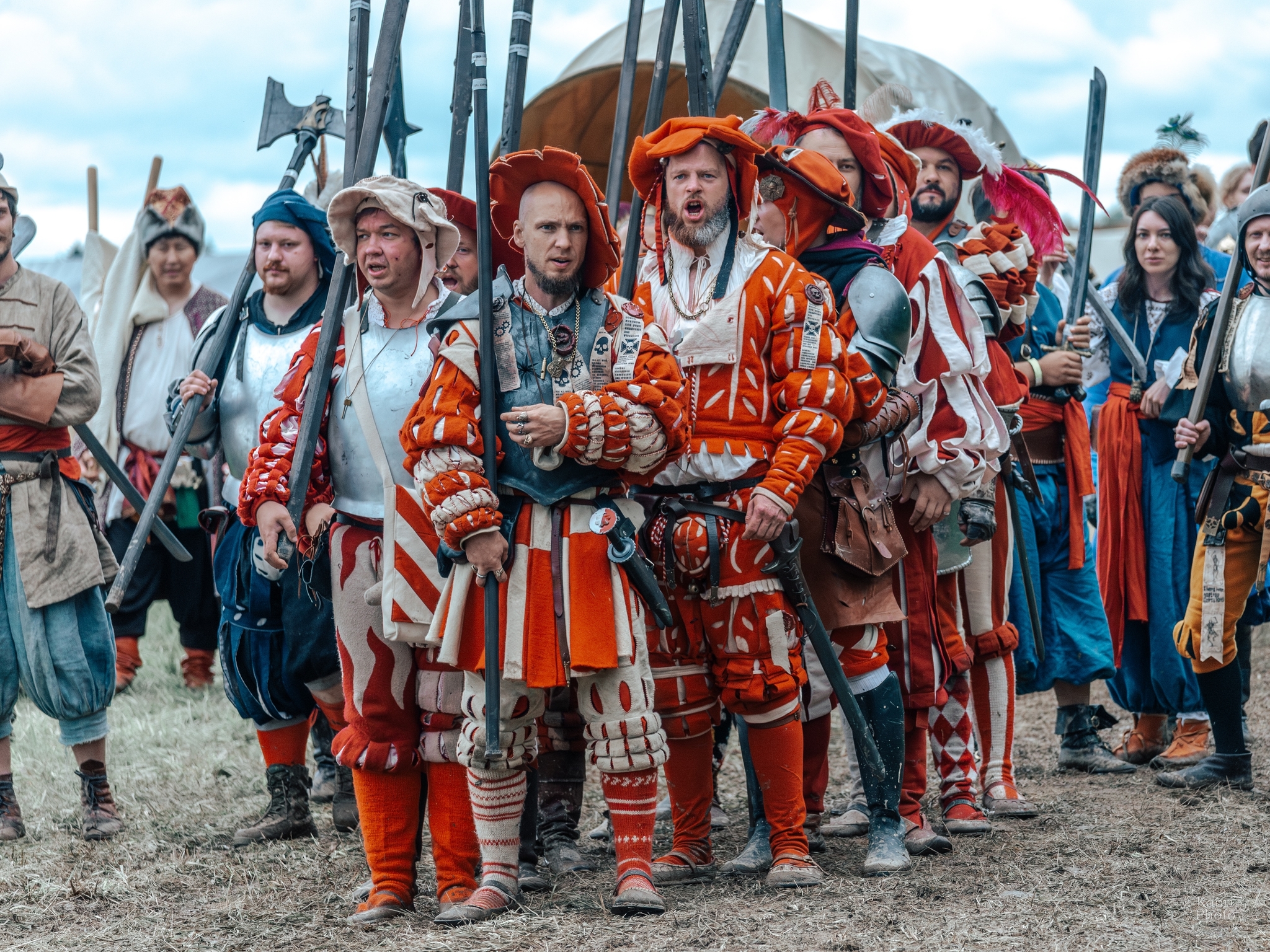 A role-playing game set in the Warhammer Fantasy universe - My, Role-playing games, Warhammer, Fantasy, Cosplay, Armor, Knights, Landsknechts, Larp, Historical reconstruction, Warhammer fantasy battles, Longpost