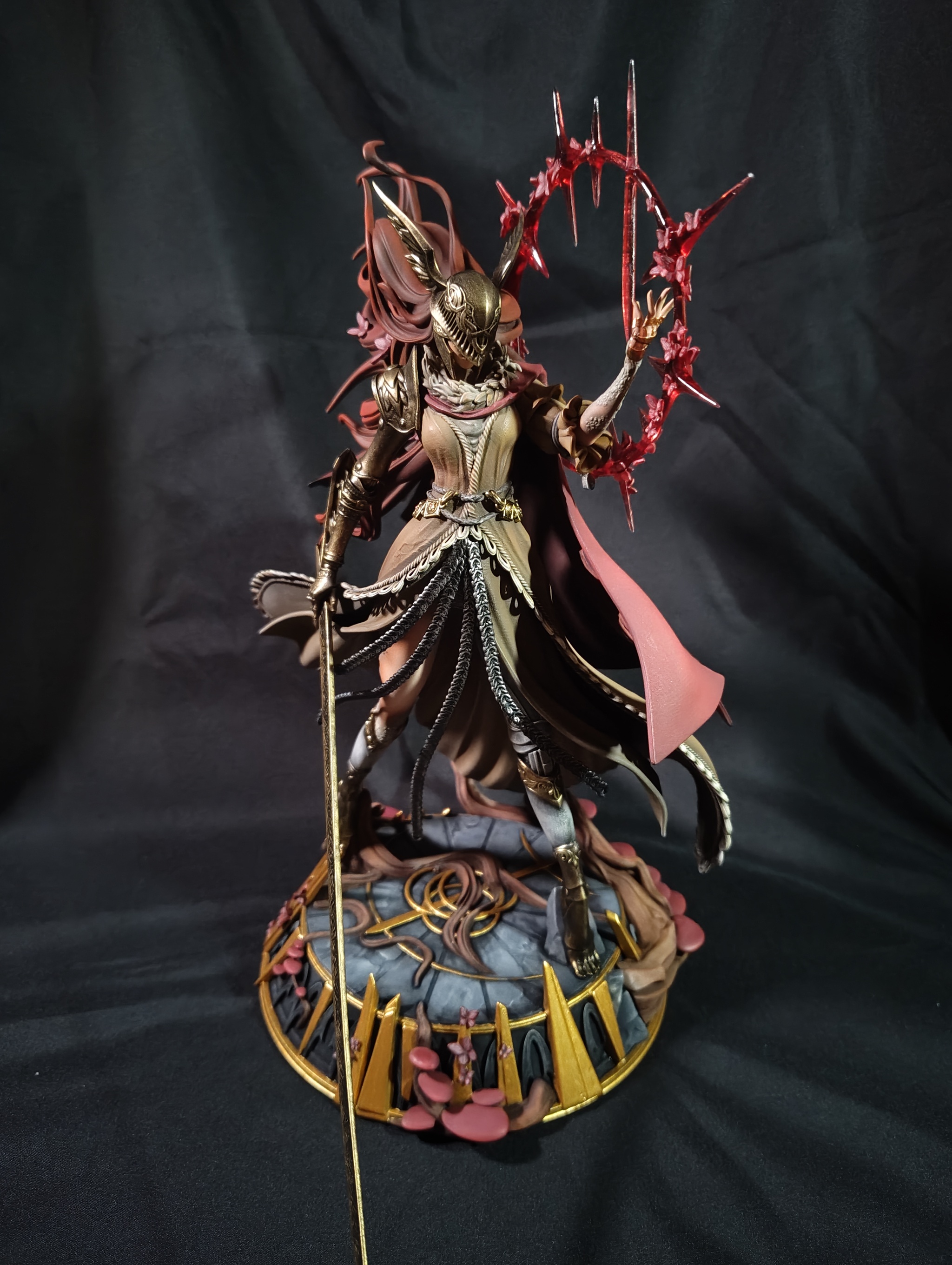 I am Malenia, blade of Miquella - 3D, Painting, Elden Ring, Malenia, Fromsoftware, Souls-Like, Painting miniatures, Longpost