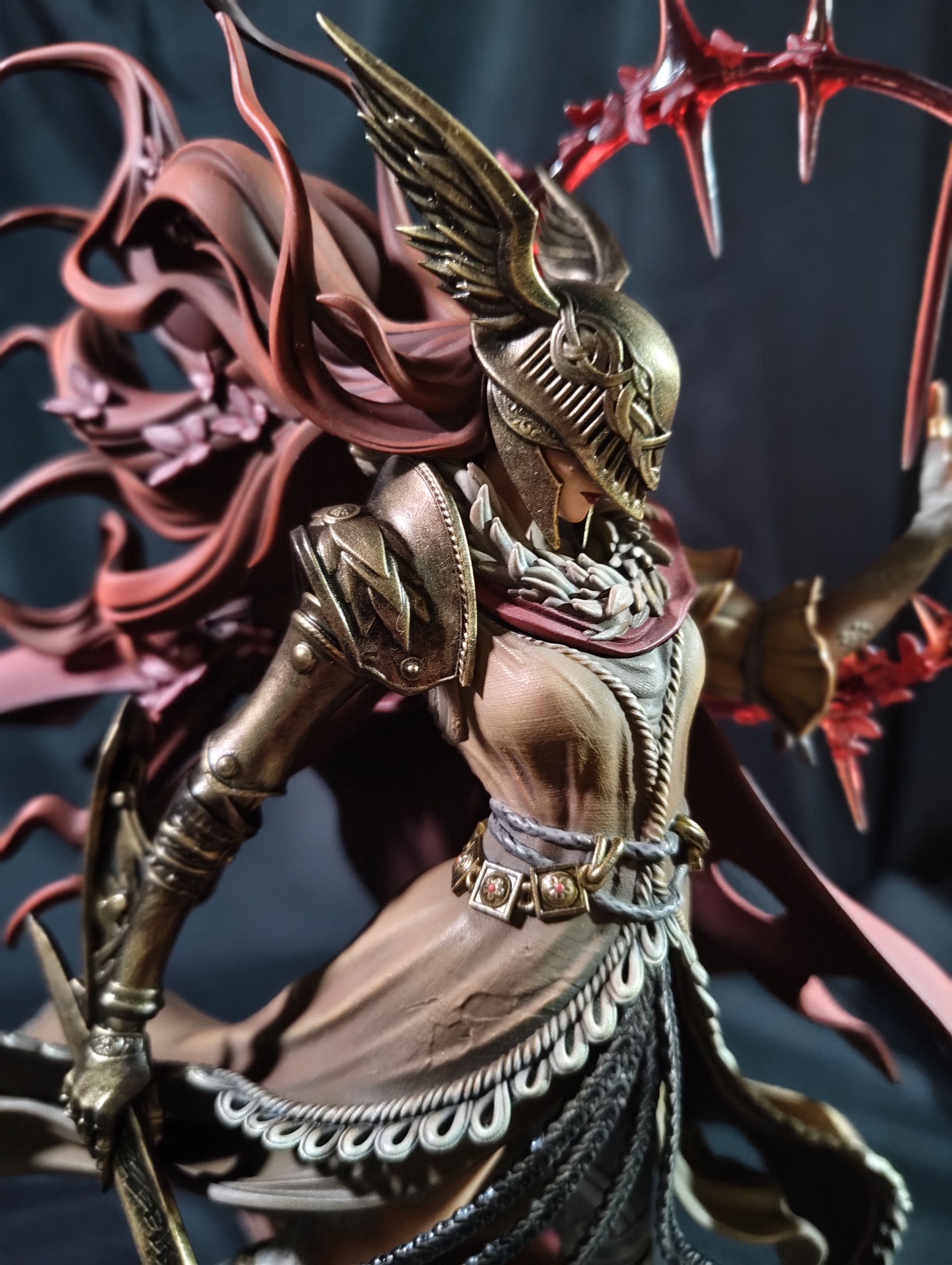 I am Malenia, blade of Miquella - 3D, Painting, Elden Ring, Malenia, Fromsoftware, Souls-Like, Painting miniatures, Longpost