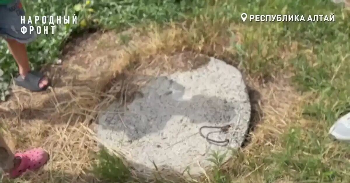 Trash, broken swings, and an open manhole: People's Front experts found unsafe playgrounds in the Altai Republic. - Onf, Politics, Children, Safety, Playground, Housing and communal services, Officials, Video, MAX messenger (link)