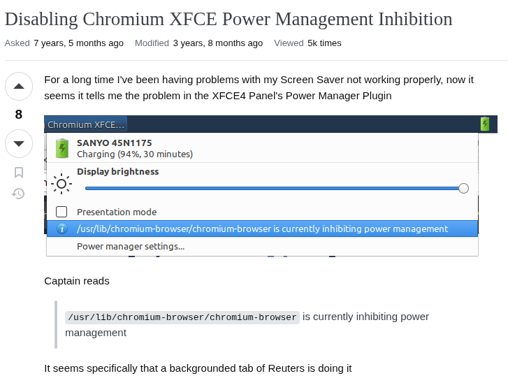 Chrome, Xfce, and Scary Movie - Series We do not write to technical support, My, IT, Linux, Xfce, Google chrome, Programming, GIF, Longpost