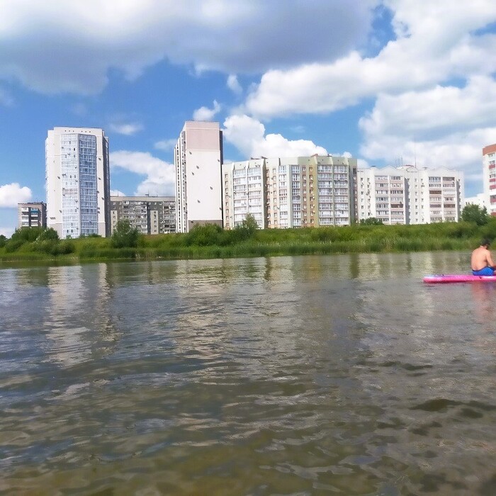 Прогулка на сапах по реке Тобол. Фото: Марина Сагитова