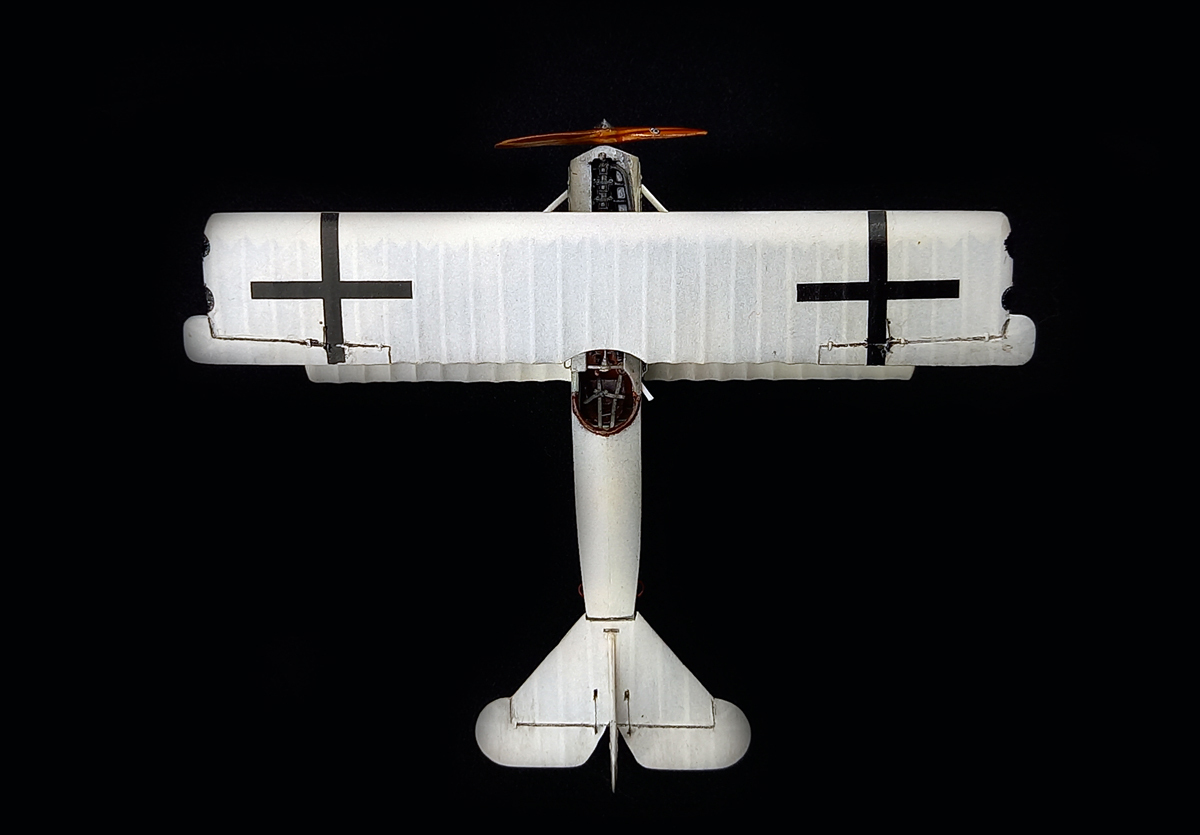 Fokker D.VII F - My, Fighter, Military aviation, Aviation, Aircraft modeling, Stand modeling, Scale model, Longpost