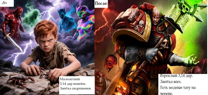 Эреб. До и после.