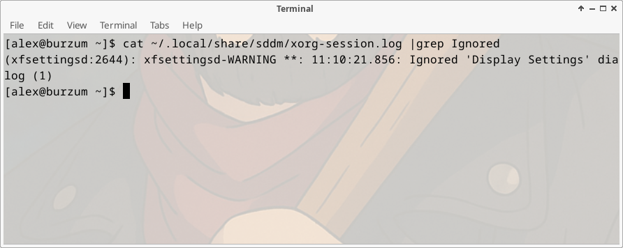 Xfce и «автоматический» диалог - Серия Мы не пишем в техподдержку, Моё, Xfce, Linux, Программирование, Хардкор, Длиннопост