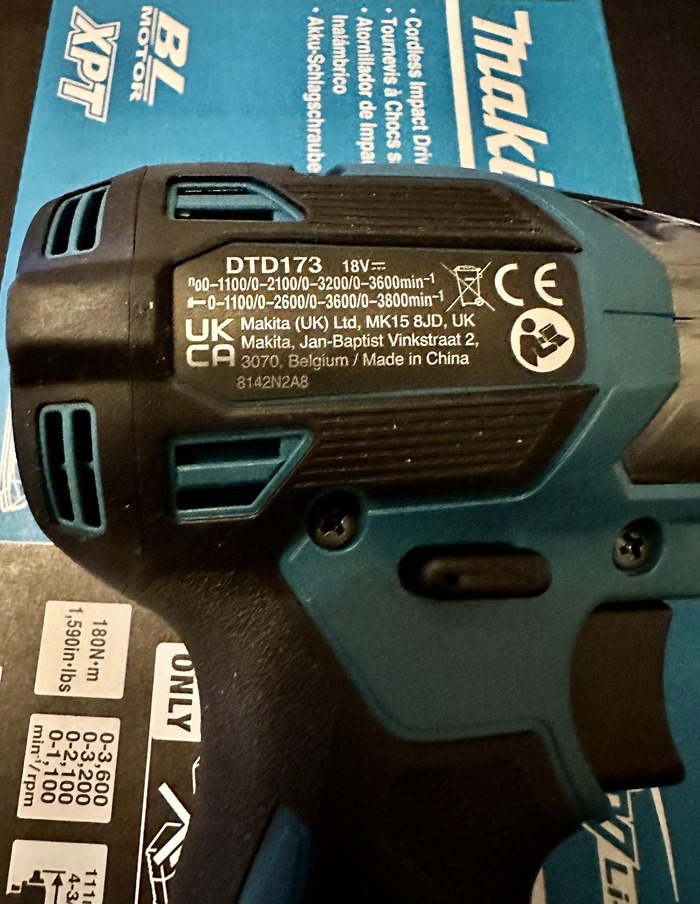 �� ����������� Makita �������� �Made in China� � ����� ������ �� ��������. ��������: <!--noindex--><a href="https://www.reddit.com/r/Makita/comments/1gqgop0/makita_dtd173z_made_in_china/?tl=ru" target="_blank" rel="nofollow noopener">https://www.reddit.com/r/Makita/comments/1gqgop0/makita_dtd1...</a><!--/noindex-->&nbsp;
