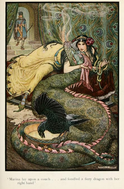 ������� � ����. ����������� ������ ����� ����� � ����� �The Russian Story Book: Containing Tales from the Song-Cycles of Kiev and Novgorod and Other Early Sources� ������� �������. 1916 ���