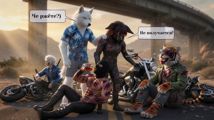 Фурри арт от Wolfmks #3904