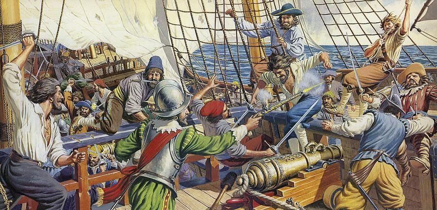 The pirate eye patch myth – to see in the dark. Why is that akin to shooting yourself in the foot? - Series History of sail and sailing ships, My, Sea, Ocean, Ship, Nauchpop, Pirates, Piracy, Sail, Sailboat, Yacht, Yachting, Relaxation, Vacation, Repeat, Longpost, , Peekaboo+