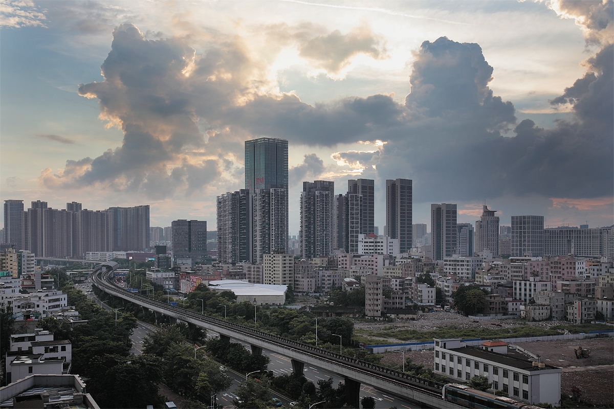 Shenzhen - Series Pampering, My, The photo, Travels, China, Around the world, Sunset, Interesting places