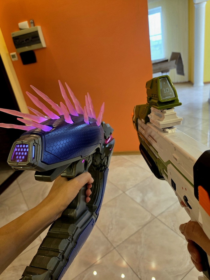 Nerf Needler Covenant + MA40 Master Chief
