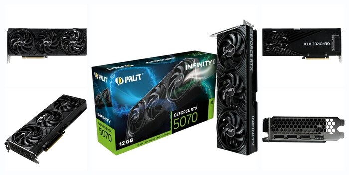 ���������� Palit GeForce RTX 5070 INFINITY 3 12G