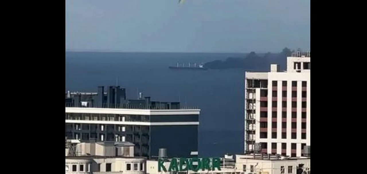 Russian drones intercepted another Ukrainian cargo ship approaching Odessa. - Politics, Ukraine, Odessa, Drone attack, Special operation, War in Ukraine, Russia, Bulk carrier, Shipping, Black Sea