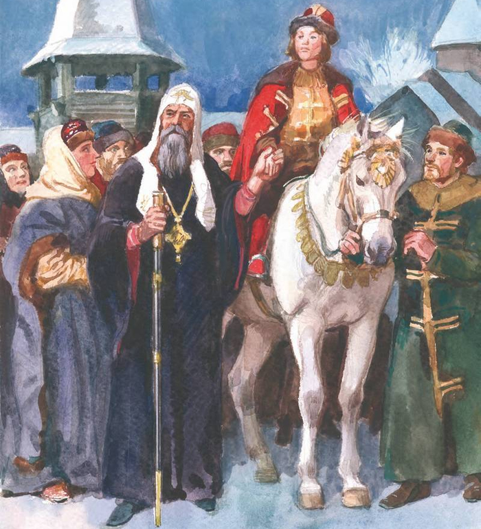 Юный Дмитрий Донской.