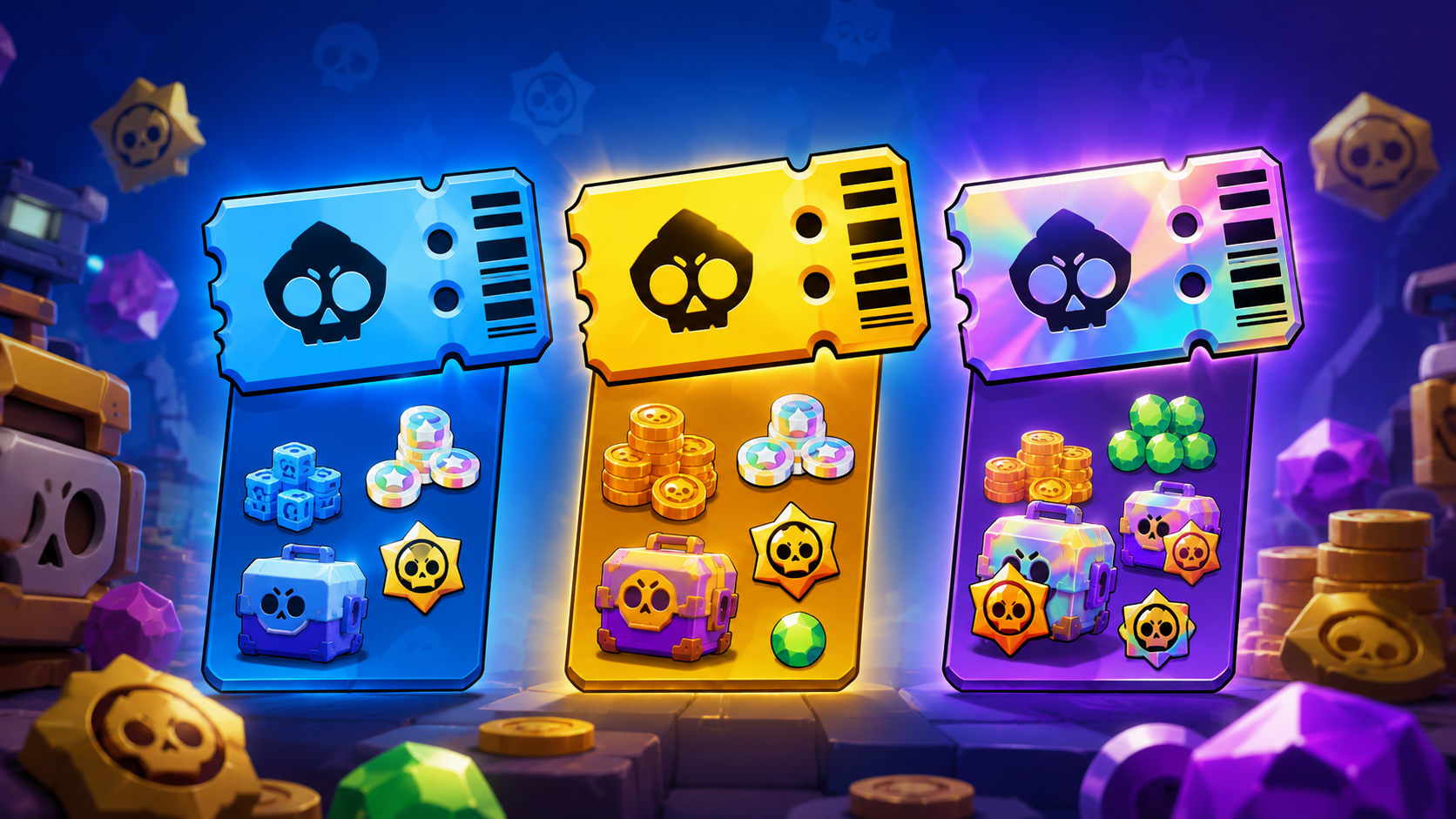 Buy a Brawl Pass in Brawl Stars before the Windstock season: Brawl Pass, Plus, and Pro Pass - , Instructions, Appendix, Brawl stars, Games, Company Blogs, Longpost, Blog