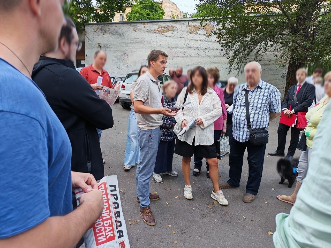 Residents' cries for help vs. typical replies. We're helping at Voykovskaya - Politics, Road, Driving, The Communist Party, State Duma, Elections, Social activities, Voikovskaya, Ishchenko