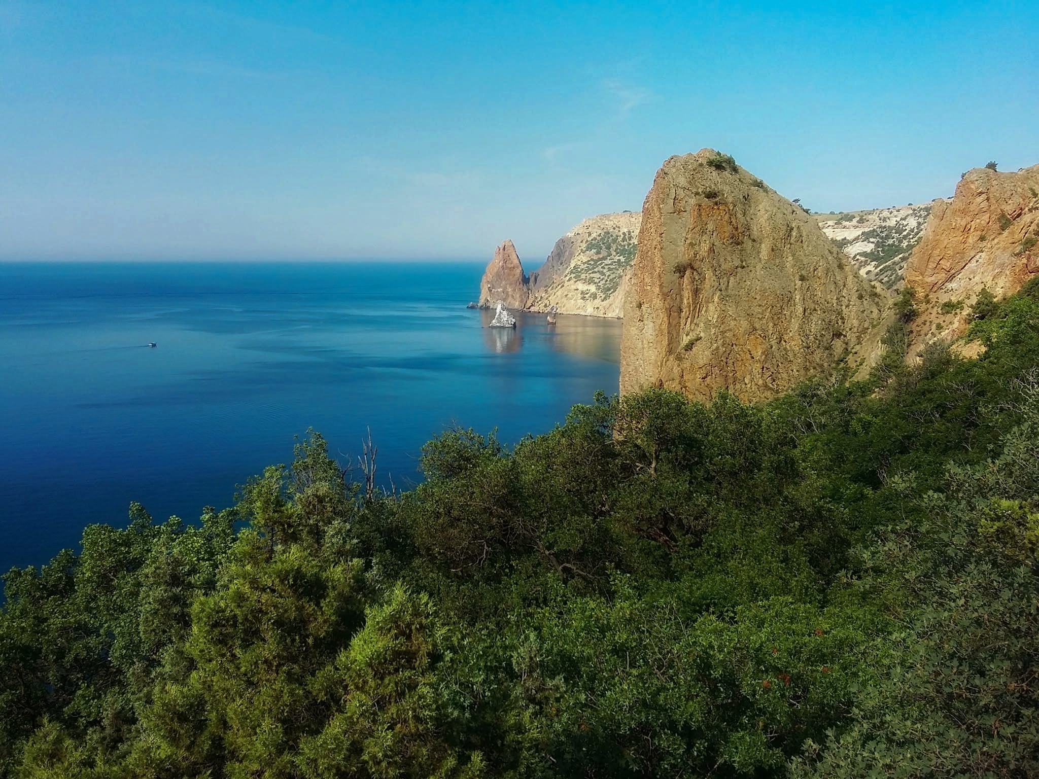 Summer morning on Fiolent - Series My Crimea, My, Crimea, Sevastopol, Cape Fiolent, Russia, Black Sea, The photo, Beautiful view