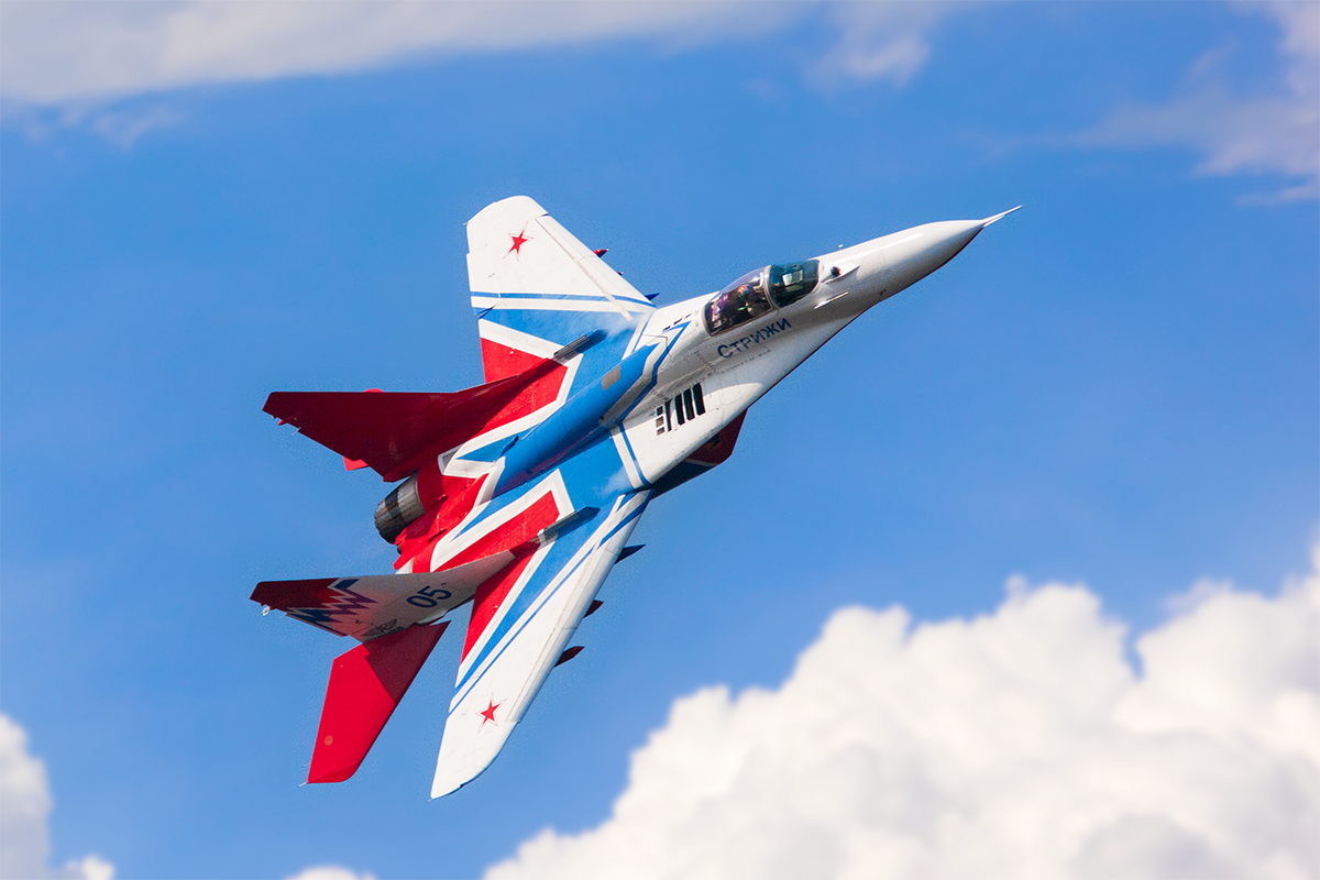 Aerobatic team Swifts - My, Sky, MiG-29, Aerobatic team, Swift, Air force, Longpost