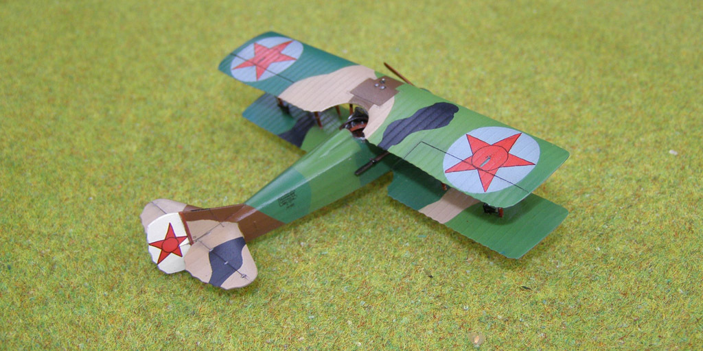 SPAD XIII, pilot A.D. Shirinkin - My, Fighter, Military aviation, Aviation, Aircraft modeling, Stand modeling, Scale model, Longpost