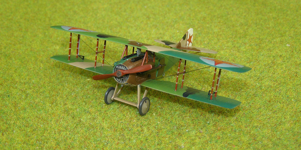 SPAD XIII, pilot A.D. Shirinkin - My, Fighter, Military aviation, Aviation, Aircraft modeling, Stand modeling, Scale model, Longpost