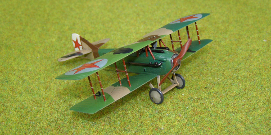 SPAD XIII, pilot A.D. Shirinkin - My, Fighter, Military aviation, Aviation, Aircraft modeling, Stand modeling, Scale model, Longpost