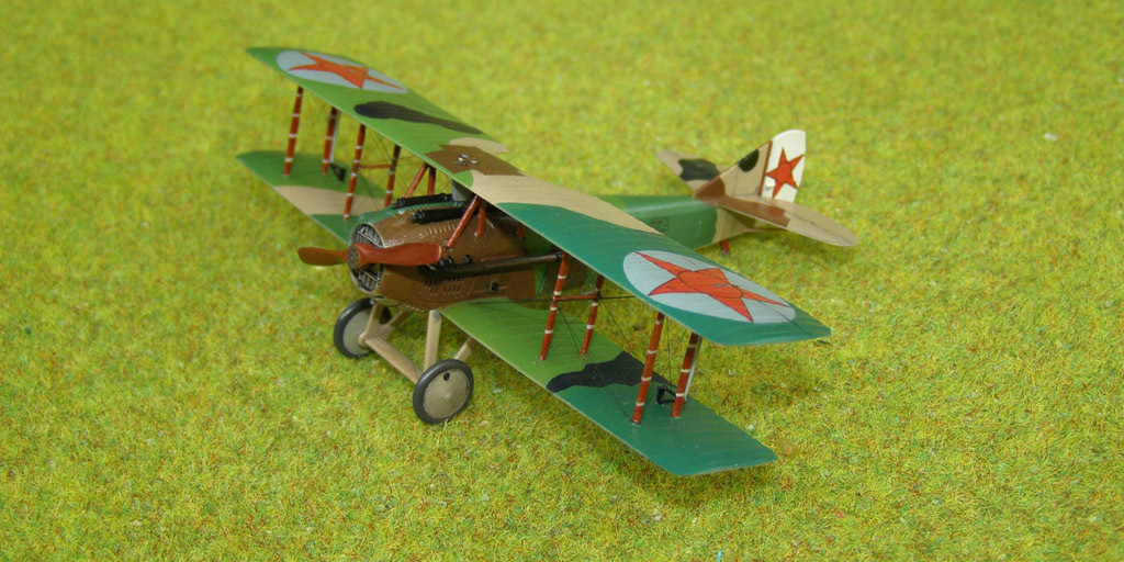SPAD XIII, pilot A.D. Shirinkin - My, Fighter, Military aviation, Aviation, Aircraft modeling, Stand modeling, Scale model, Longpost
