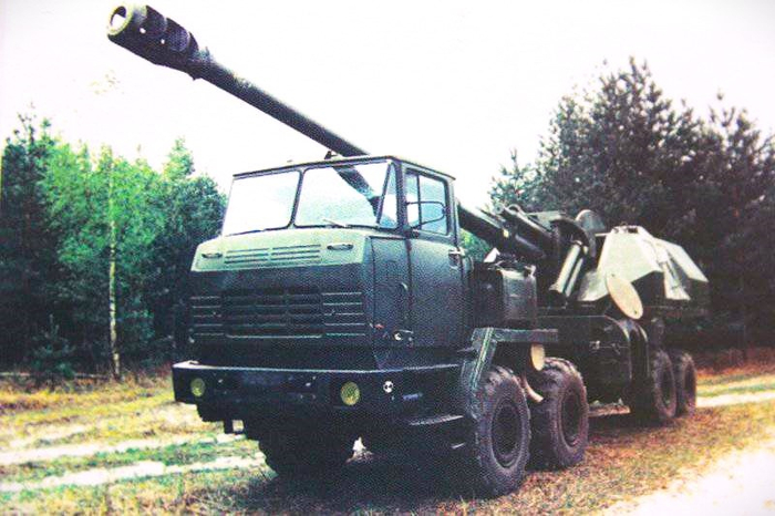 Опытная САУ на базе ЧР-3130
