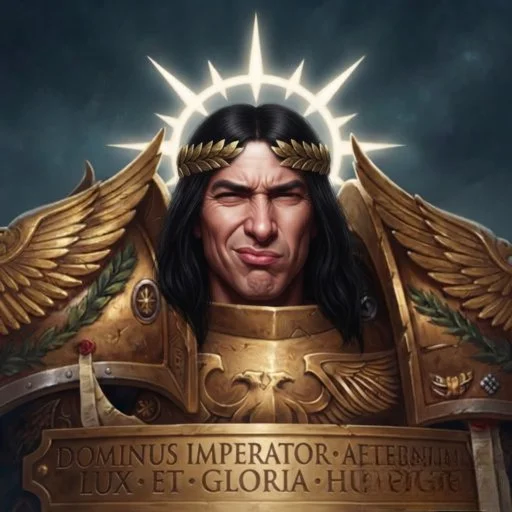 I'm not going to become God. - Series WarHammer40k, Warhammer 40k, Humor, Memes, Emperor of Humanity, Wh humor