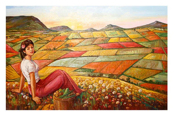 Kachin and Shan States in the works of Burmese artist San Hlaing - Art, Art criticism, Painting, Longpost